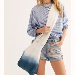 Free People Dip Dyed Oversized Hobo Tote